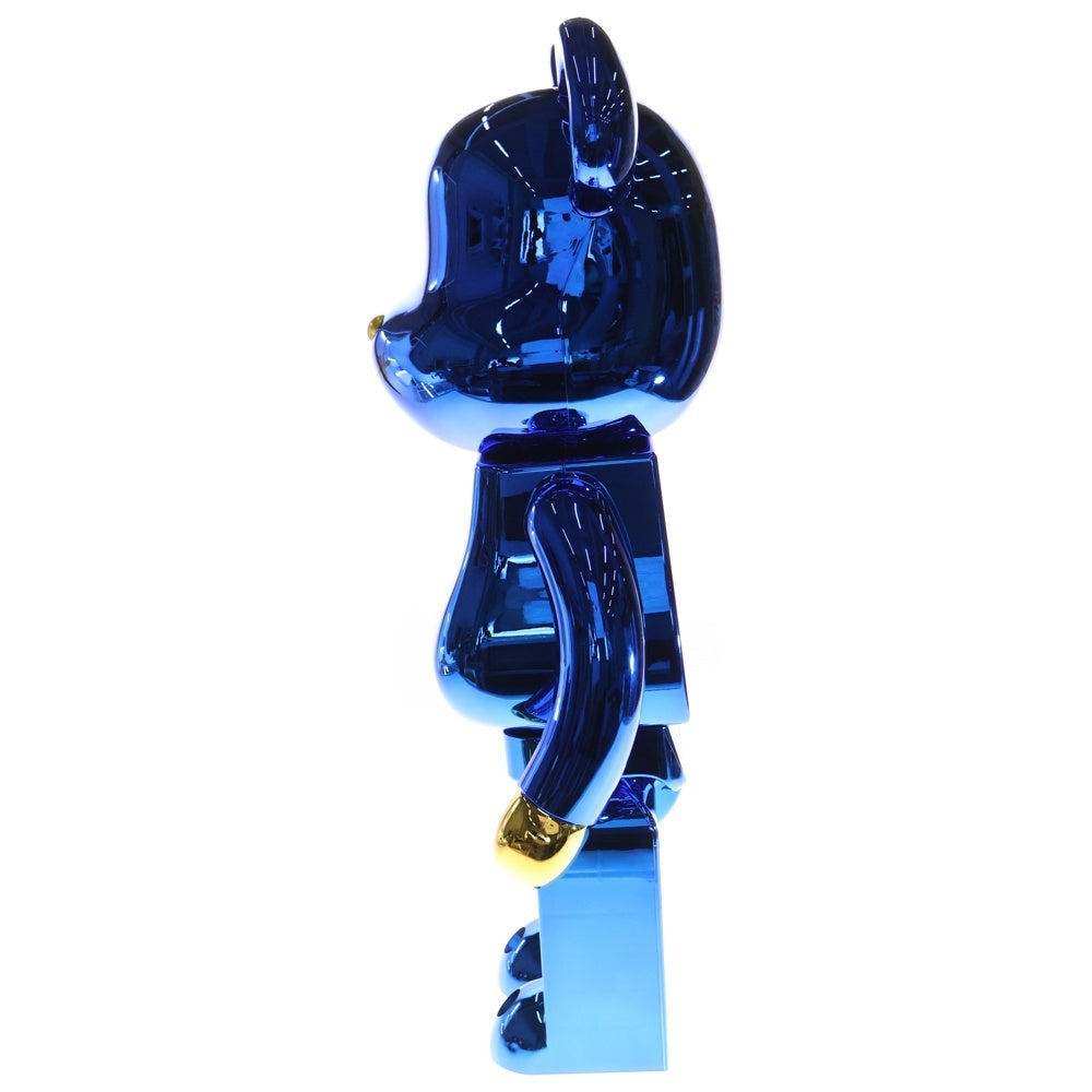 MEDICOM TOY(メディコムトイ) BE@RBRICK Original Fake NEON MCM TOY × JSB 三代目J Soul Brothers ベアブリック フィギュア 人形 ブルーメッキ 1000%