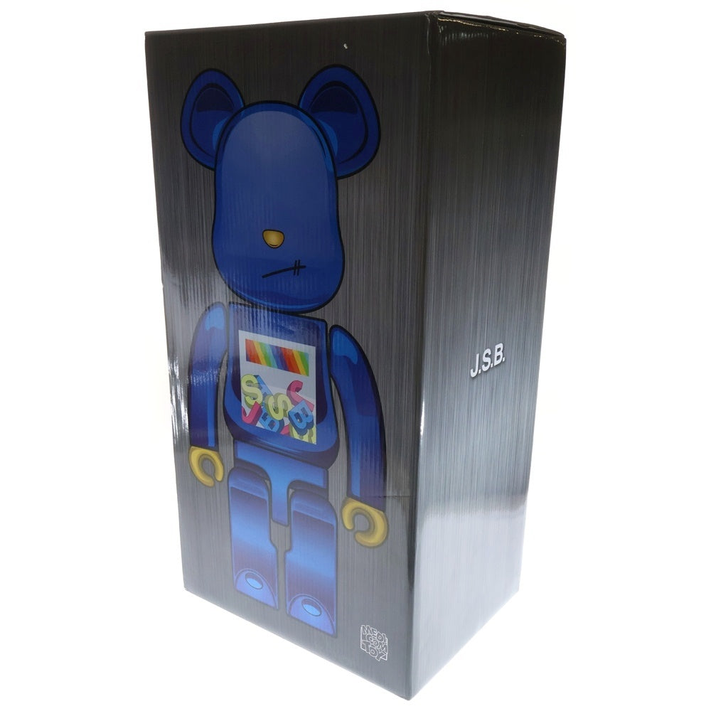 MEDICOM TOY(メディコムトイ) BE@RBRICK Original Fake NEON MCM TOY × JSB 三代目J Soul Brothers ベアブリック フィギュア 人形 ブルーメッキ 1000%