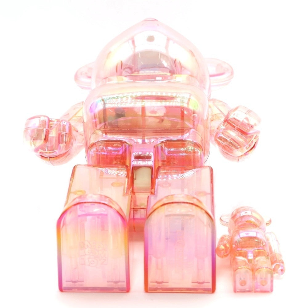MEDICOM TOY(メディコムトイ) BE@RBRICK X-girl 2020 100% & 400% PINK ベアブリック エックスガール ベアブリック フィギュア ピンク