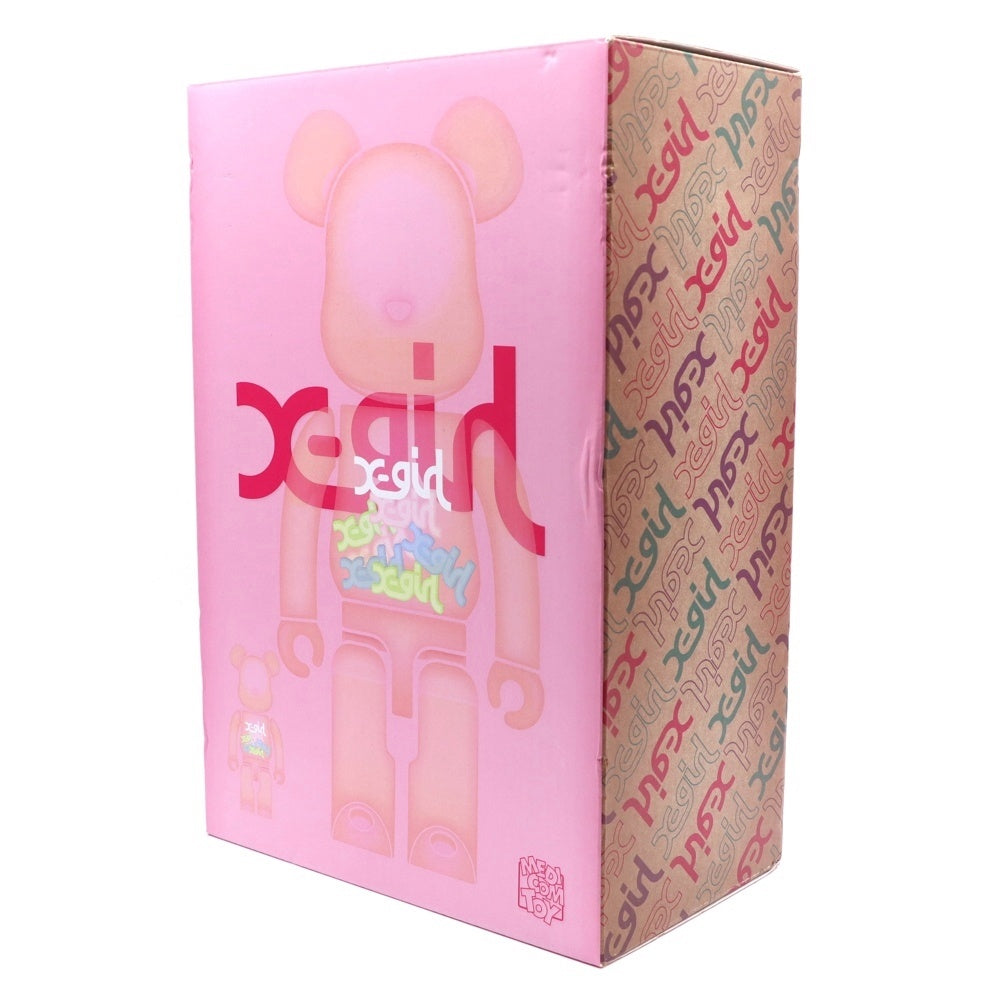 MEDICOM TOY(メディコムトイ) BE@RBRICK X-girl 2020 100% & 400% PINK ベアブリック エックスガール ベアブリック フィギュア ピンク
