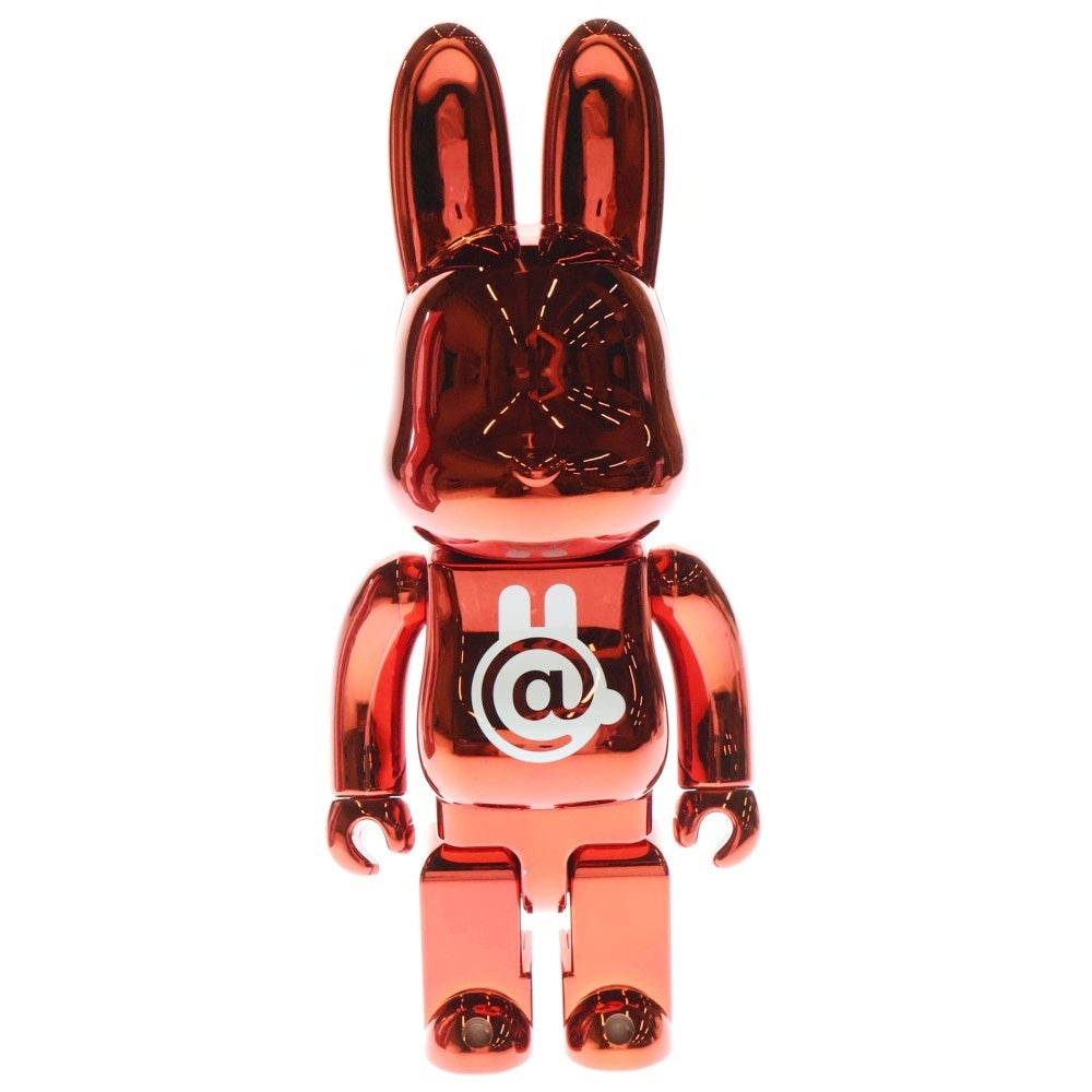 MEDICOM TOY(メディコムトイ) BE@RBRICK CHROME 400% RED RABBIT ラブリック ベアブリック フィギュア 人形 レッド