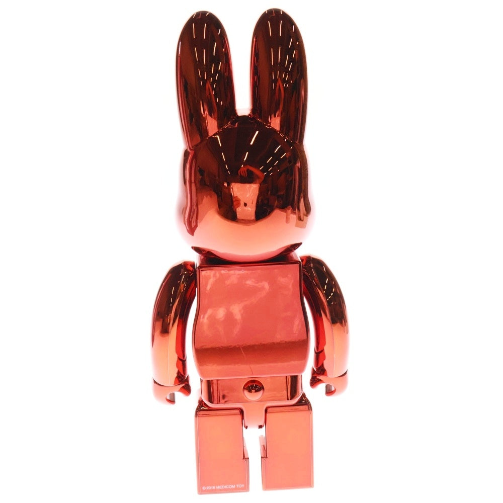 MEDICOM TOY(メディコムトイ) BE@RBRICK CHROME 400% RED RABBIT ラブリック ベアブリック フィギュア 人形 レッド