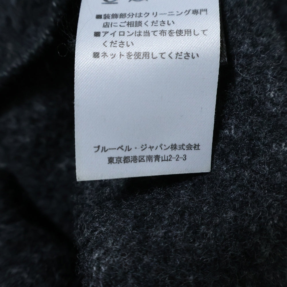BALMAIN(バルマン) 17AW ウール プルオーバーパーカー グレー W7H6103J071