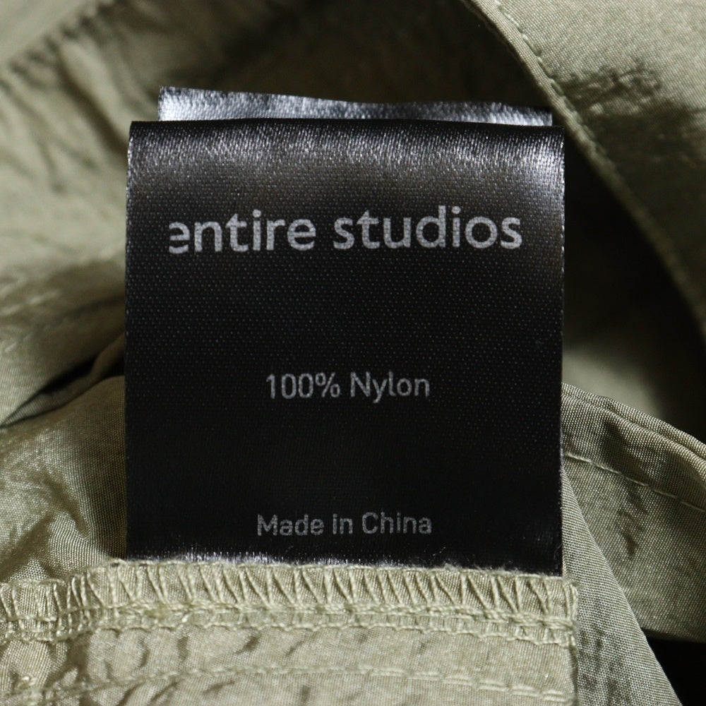 entire studios(エンタイア スタジオ) 23AW FREIGHT CARGO フレイト ナイロンカーゴパンツ カーキ ES2395