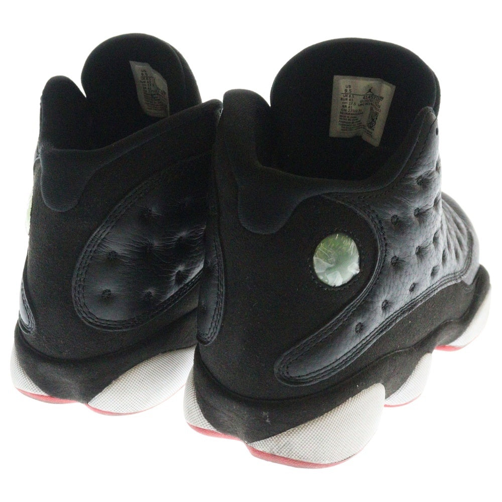 NIKE(ナイキ) AIR JORDAN 13 RETRO エアジョーダン13 レトロ ハイカットスニーカー ブラック US9.5/27.5cm 414571-062