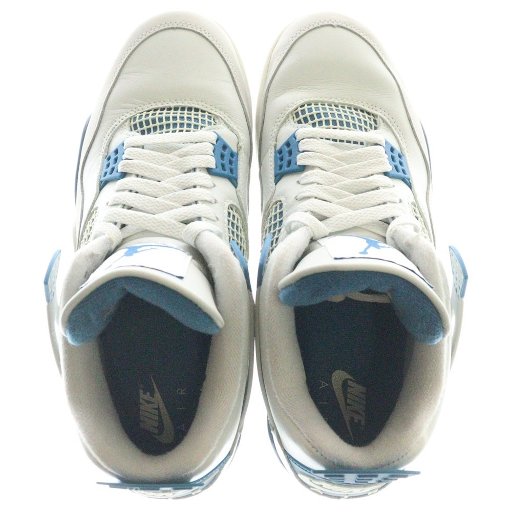 NIKE(ナイキ) AIR JORDAN 4 INDUSTRIAL BLUE エアジョーダン4 インダストリアルブルー ハイカットスニーカー ブルー/ホワイト US9.5/27.5cm FV5029-141