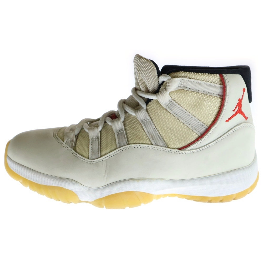 NIKE(ナイキ) AIR JORDAN 11 RETRO PLATINUM TINT エアジョーダン11 レトロ プラチナム ティント ハイカットスニーカーグレー US9.5/27.5cm 378037-016