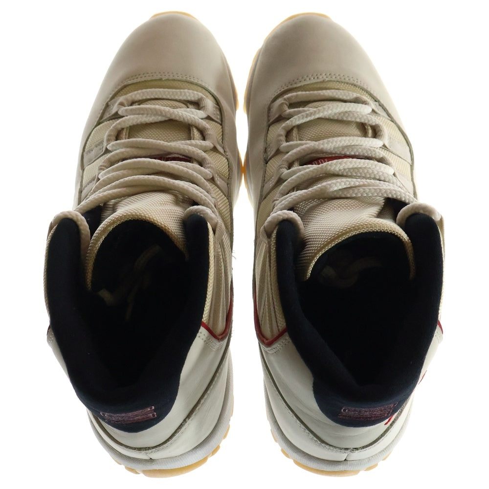 NIKE(ナイキ) AIR JORDAN 11 RETRO PLATINUM TINT エアジョーダン11 レトロ プラチナム ティント ハイカットスニーカーグレー US9.5/27.5cm 378037-016