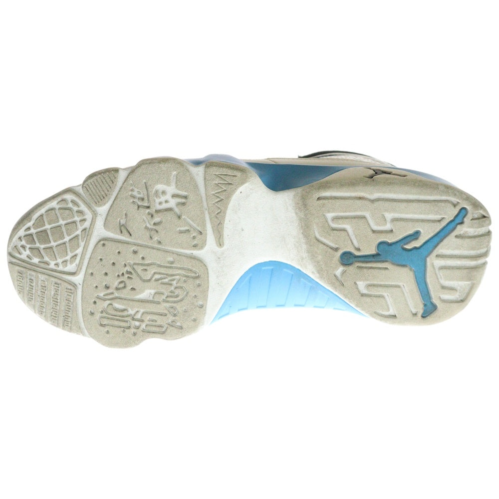 NIKE(ナイキ) AIR JORDAN 9 RETRO POWDER BLUE エアジョーダン9 レトロ パウダー ハイカットスニーカー ホワイト/ブルー US9/27cm FQ8992-101