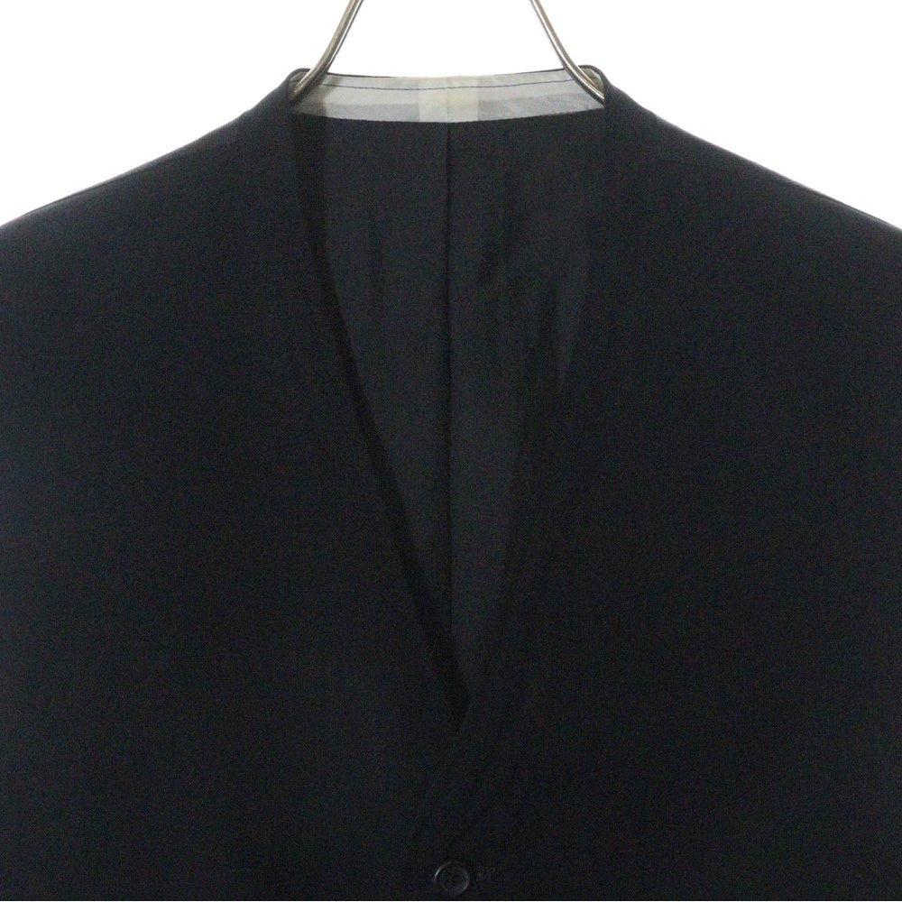 Yohji Yamamoto POUR HOMME(ヨウジヤマモト プールオム) 94AW 4ポケット レインウール ジレベスト ブラック HB-V10-103