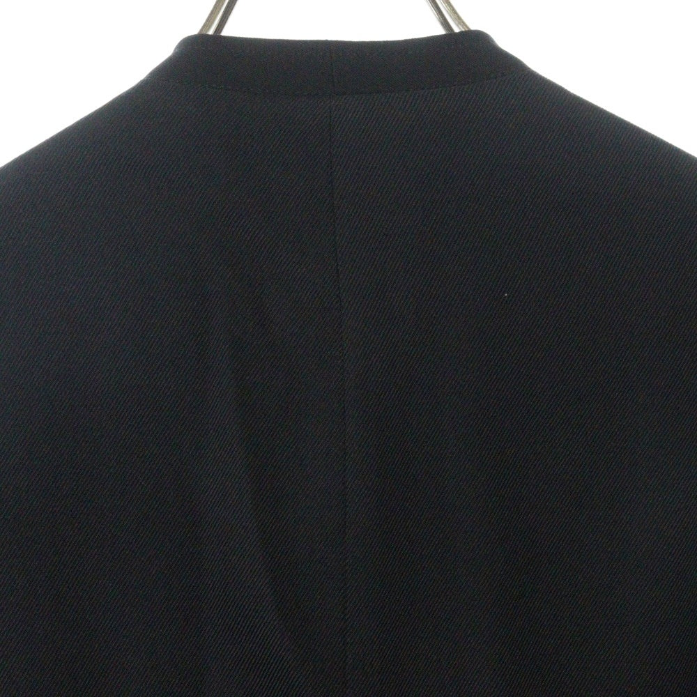 Yohji Yamamoto POUR HOMME(ヨウジヤマモト プールオム) 94AW 4ポケット レインウール ジレベスト ブラック HB-V10-103