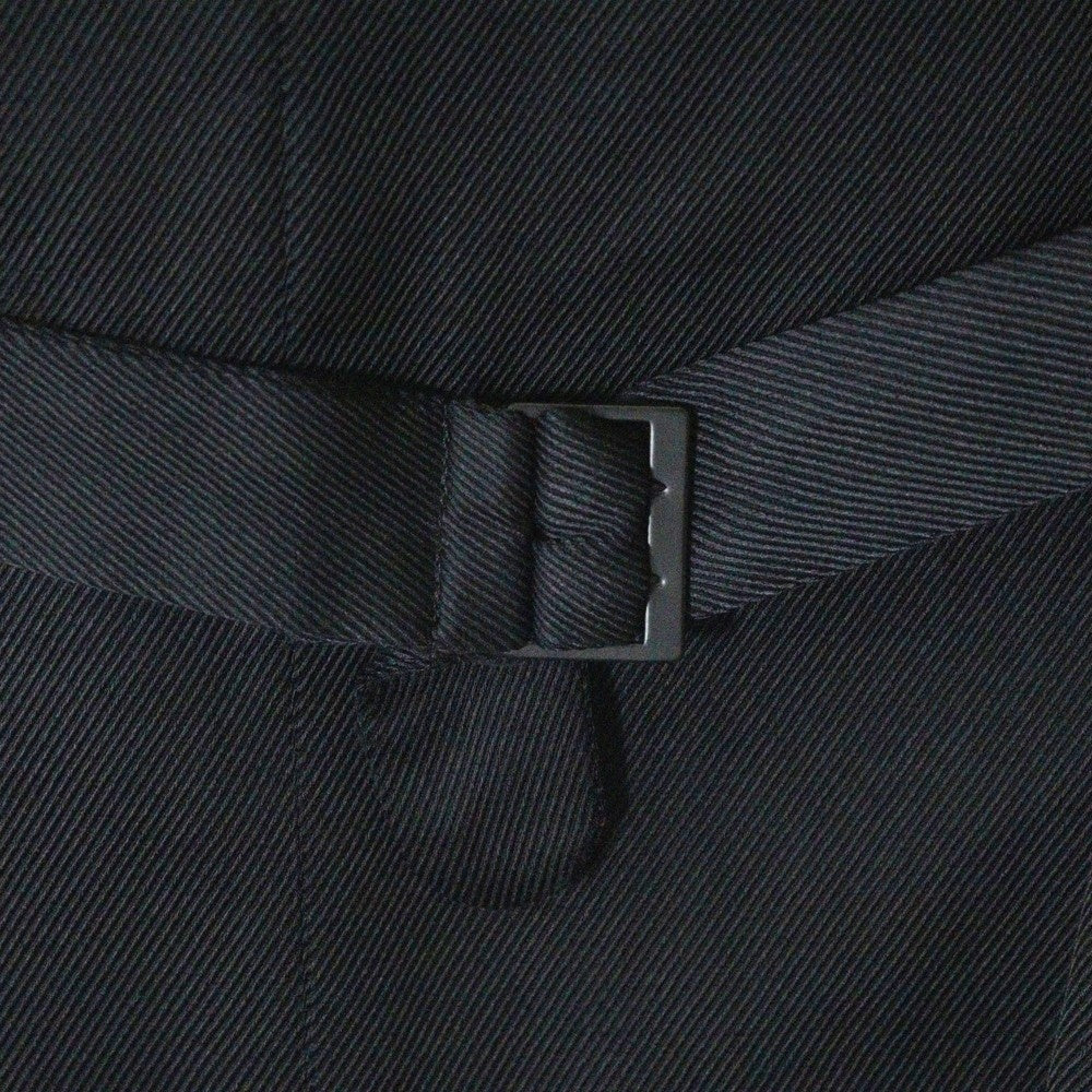 Yohji Yamamoto POUR HOMME(ヨウジヤマモト プールオム) 94AW 4ポケット レインウール ジレベスト ブラック HB-V10-103