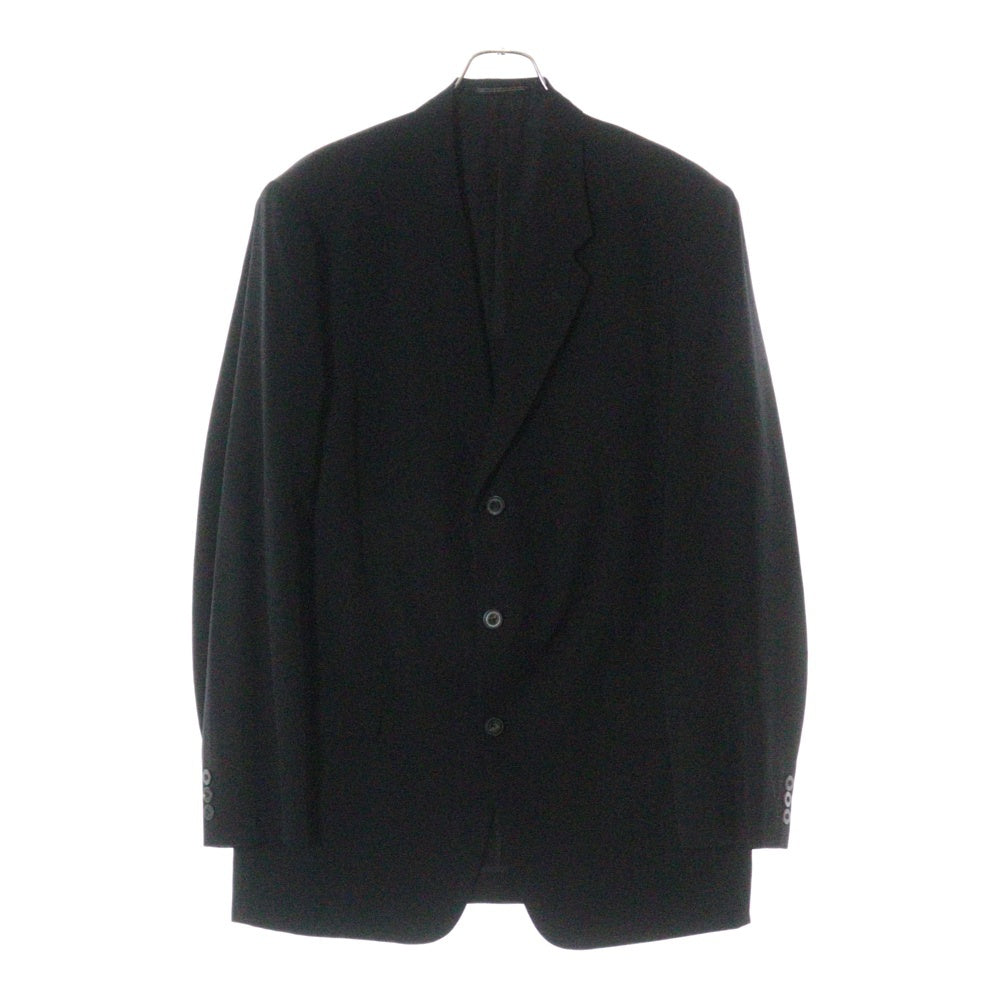 Yohji Yamamoto COSTUME D'HOMME(ヨウジヤマモト コスチュームドオム) 94SS ノッチドラペル 3B ウールギャバジン シングルテーラードジャケット ブラック HT-X03-122