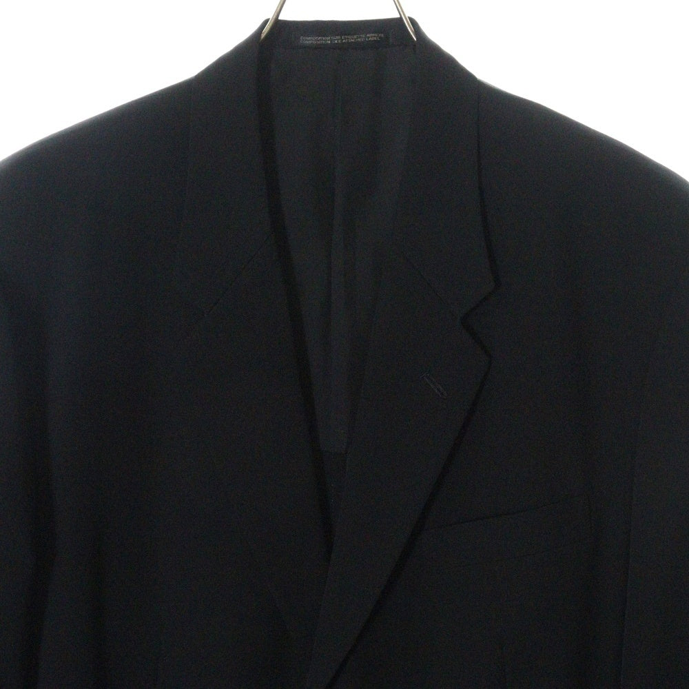 Yohji Yamamoto COSTUME D'HOMME(ヨウジヤマモト コスチュームドオム) 94SS ノッチドラペル 3B ウールギャバジン シングルテーラードジャケット ブラック HT-X03-122