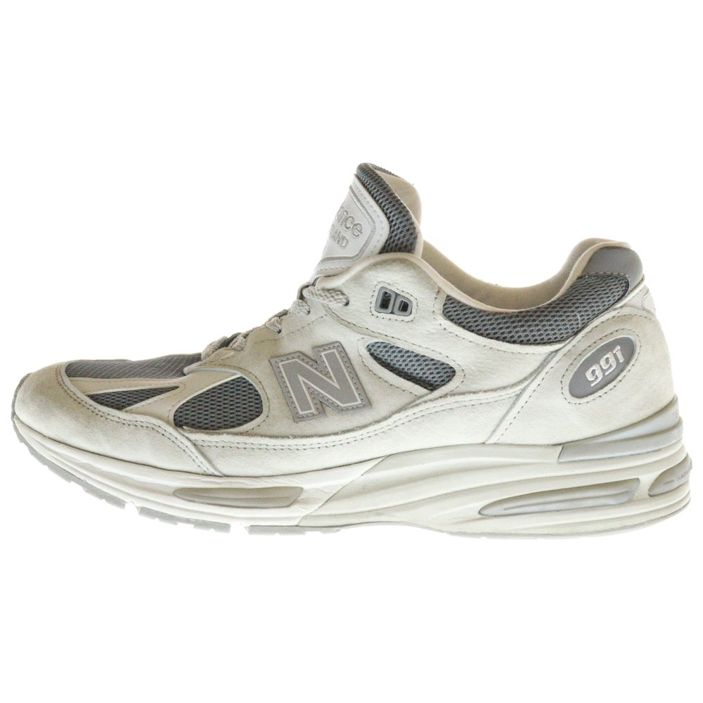 New Balance(ニューバランス) U991LG2 スウェード レザー ローカットスニーカー グレー US9.5/27.5cm