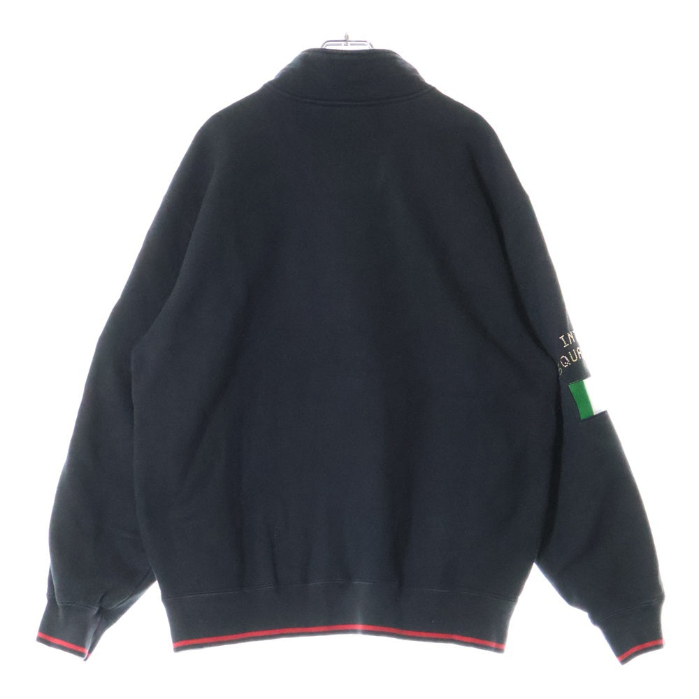 SUPREME(シュプリーム) 22AW Milano Half Zip Pullover ミラノ ハーフジップ プルオーバー スウェットトレーナー ブラック