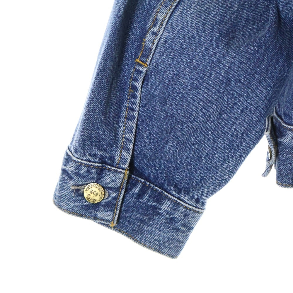 Sacai(サカイ) 25SS ×Levi's リーバイス ドッキング デニム トラッカー ジャケット インディゴブルー 25-03708M