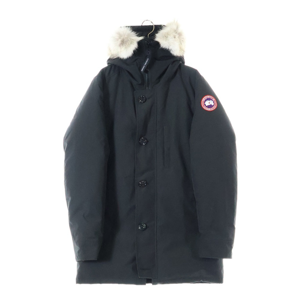 CANADA GOOSE(カナダグース) JASPER PARKA ジャスパーパーカ ファー付き フーデット ダウンジャケット ブラック 3438JM
