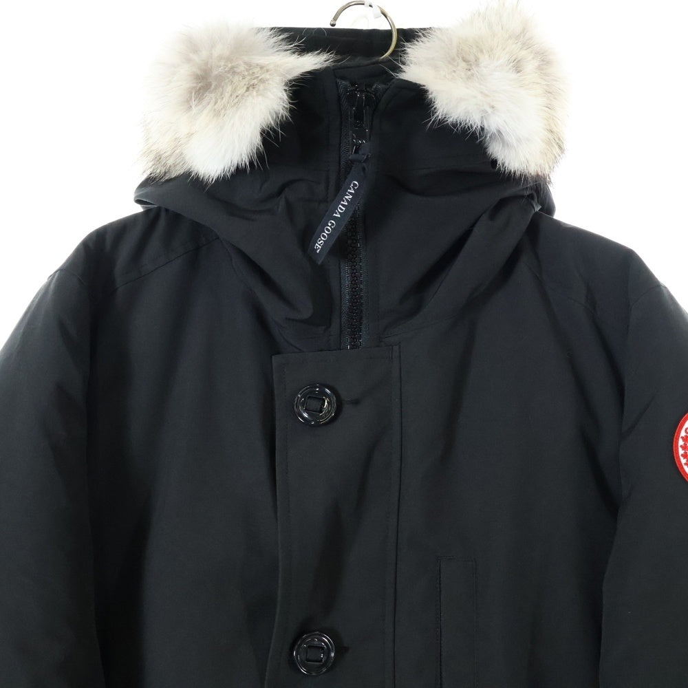 CANADA GOOSE(カナダグース) JASPER PARKA ジャスパーパーカ ファー付き フーデット ダウンジャケット ブラック 3438JM