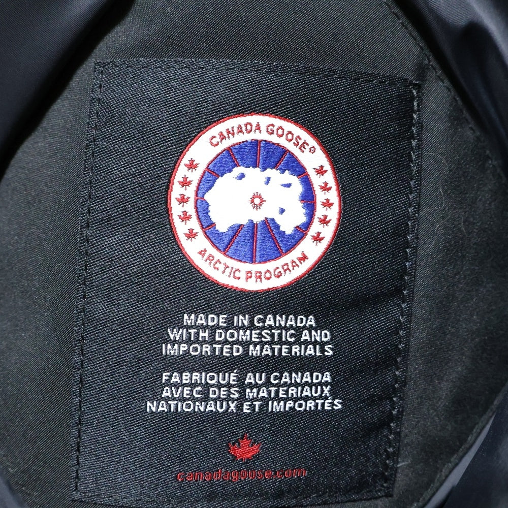 CANADA GOOSE(カナダグース) JASPER PARKA ジャスパーパーカ ファー付き フーデット ダウンジャケット ブラック 3438JM