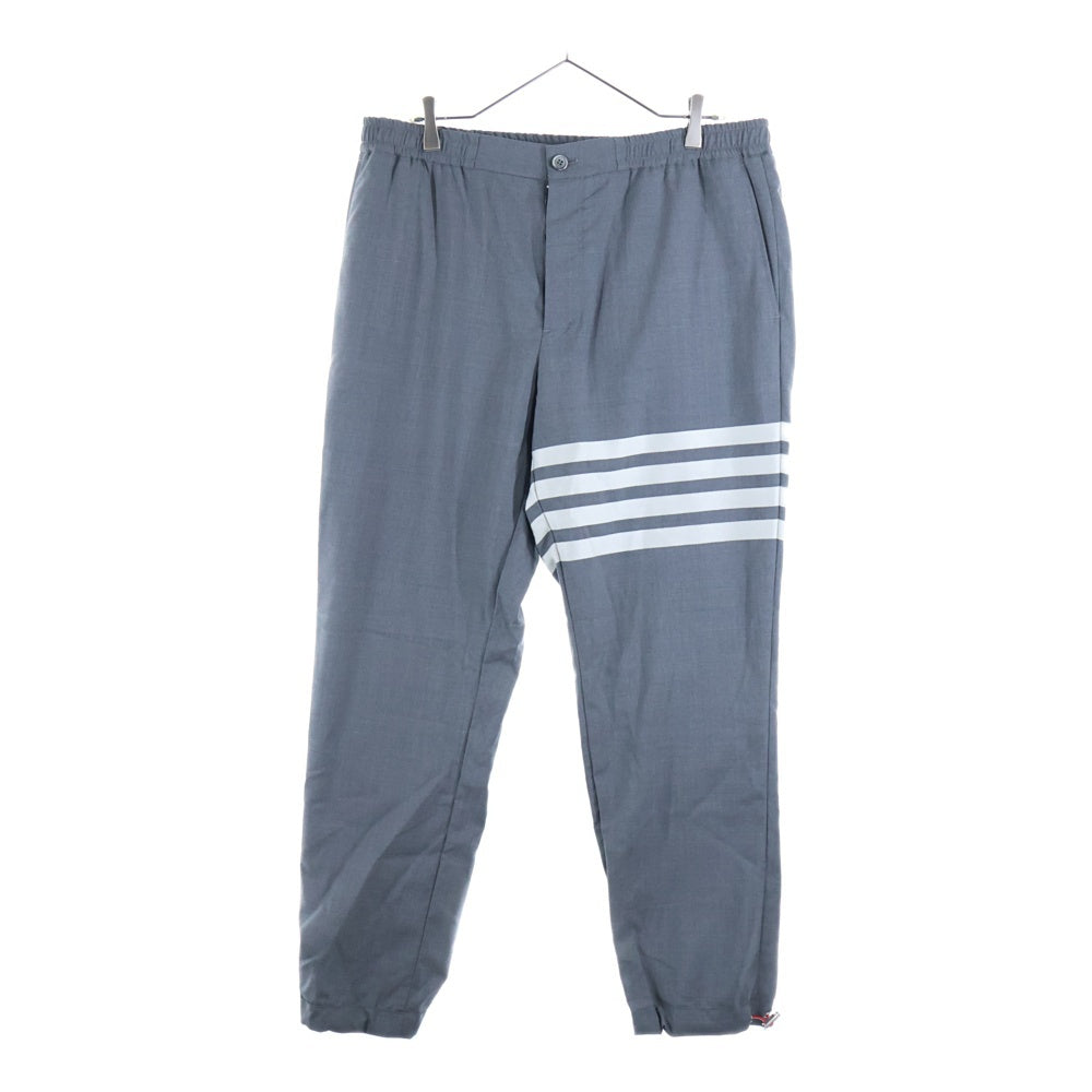 THOM BROWNE(トムブラウン) 4BAR JOGGER PANTS 4バー ウール ジョガーパンツ グレー MTT030A-06146-035