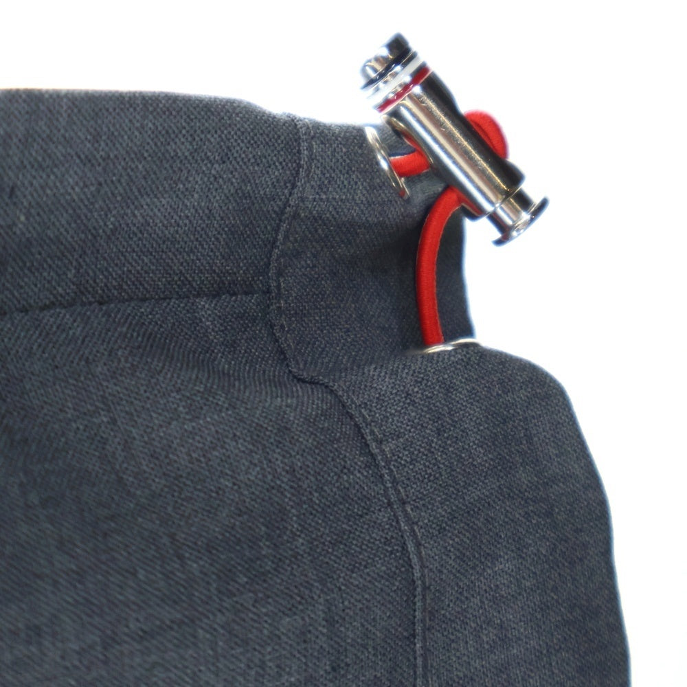 THOM BROWNE(トムブラウン) 4BAR JOGGER PANTS 4バー ウール ジョガーパンツ グレー MTT030A-06146-035