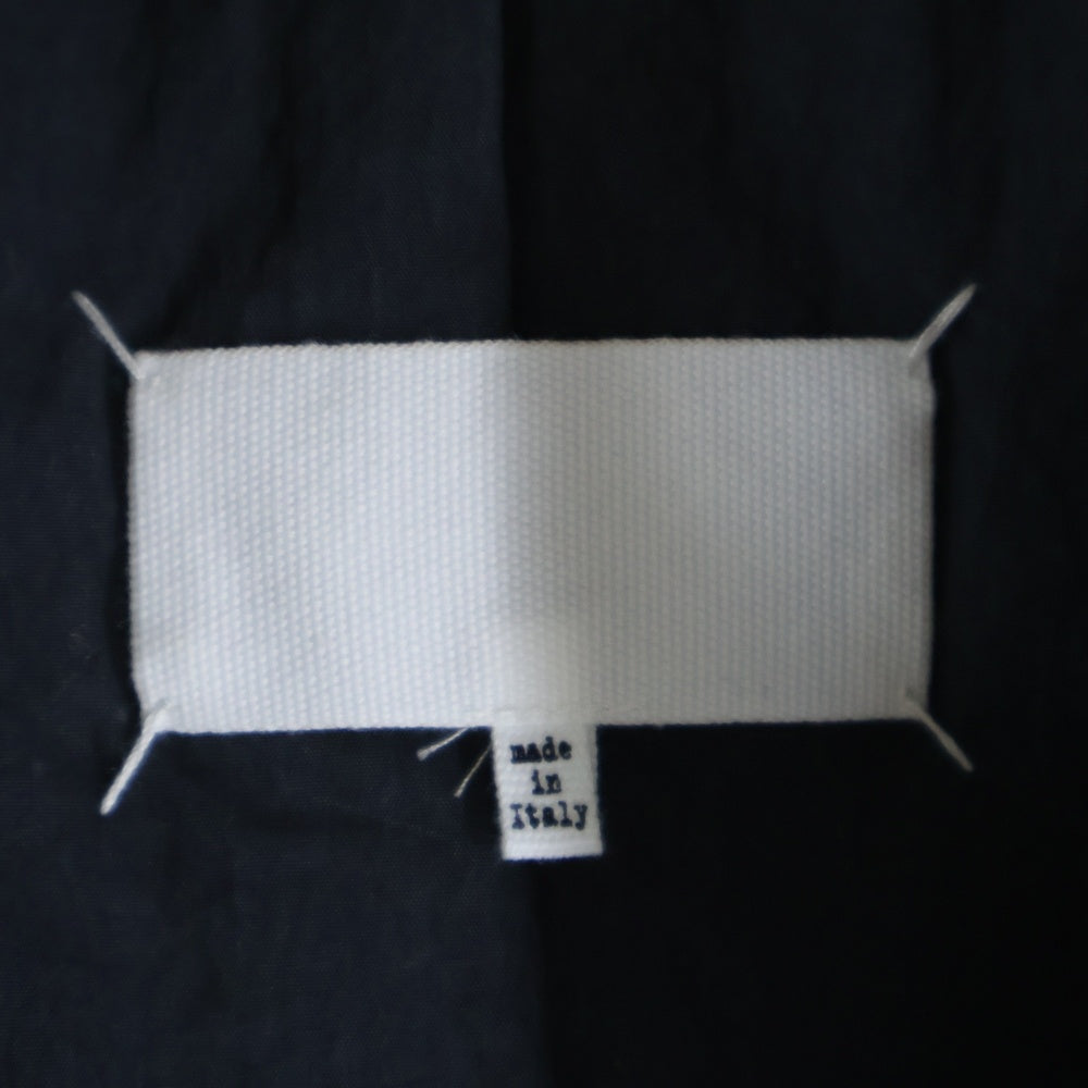 Maison Margiela(メゾンマルジェラ) 23AW コットン ナイロン ダブルブレスト トレンチコート ネイビー S67AH0036 S78035