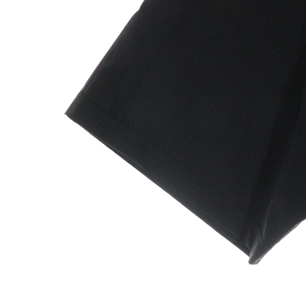 TEATORA(テアトラ) CAPSULESNAP POLO SHIRT DOCTOROID カプセルスナップボタン ナイロン 半袖 ポロシャツ ブラック TT-POLO-DR