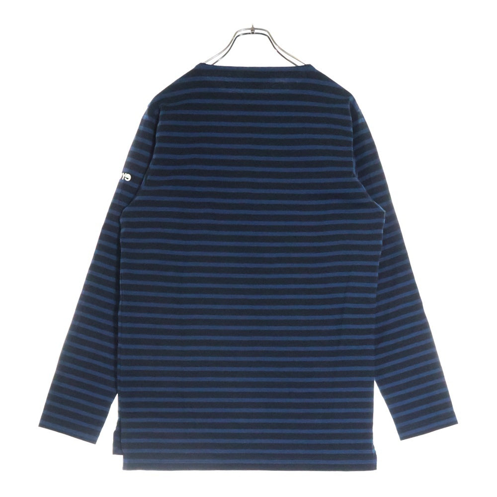 eYe COMME des GARCONS JUNYA WATANABE MAN(アイ コム デ ギャルソン ジュンヤ ワタナベ マン) 20AW ボーダー 長袖Tシャツ カットソー ブラック/ブルー WF-T902 AD2020