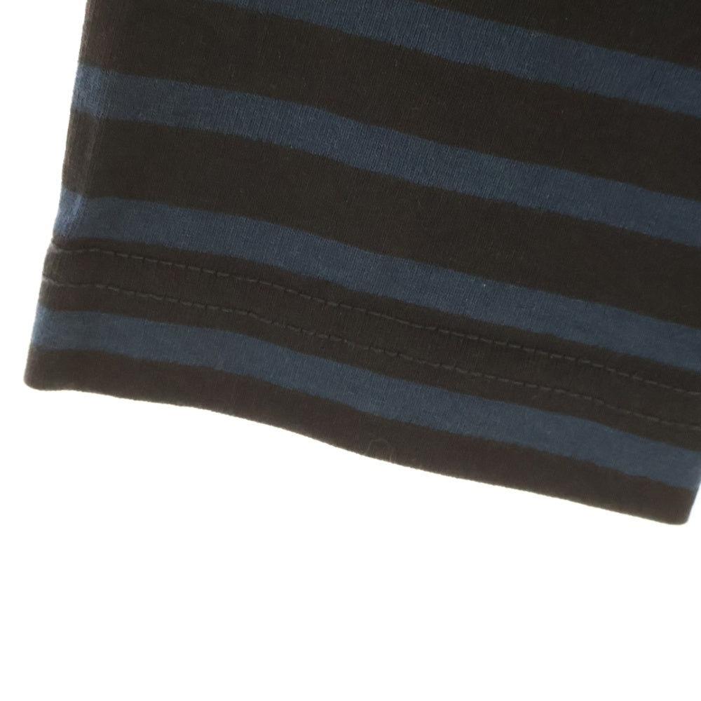 eYe COMME des GARCONS JUNYA WATANABE MAN(アイ コム デ ギャルソン ジュンヤ ワタナベ マン) 20AW ボーダー 長袖Tシャツ カットソー ブラック/ブルー WF-T902 AD2020