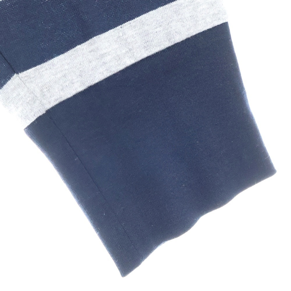 eYe COMME des GARCONS JUNYA WATANABE MAN(アイ コム デ ギャルソン ジュンヤ ワタナベ マン) 20AW ボーダー クルーネック 長袖Tシャツ カットソー グレー/ネイビー WF-T901 AD2020