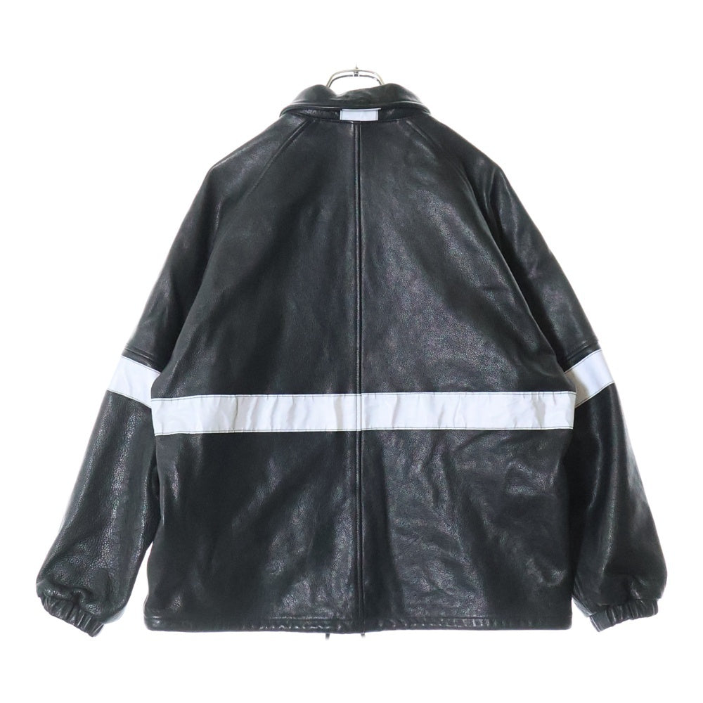 SCHOTT(ショット) ×TATTOO STUDIO YAMADA ×ROLLER RM/LEATHER COACH JACKET タトゥースタジオヤマダ ローラー リフレクターライン コーチジャケット 782-3250117