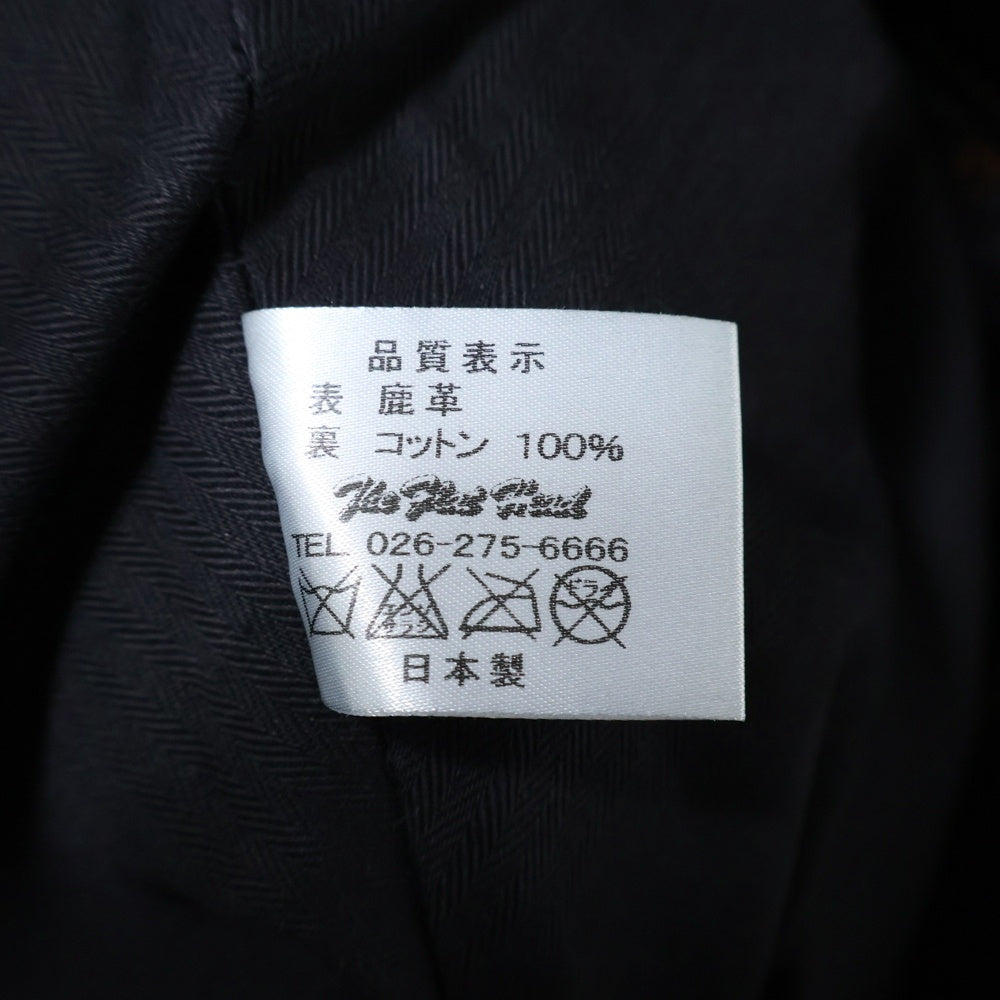 THE FLAT HEAD(フラットヘッド) 3005DC ディアスキン フルレザー ストレートパンツ ブラウン