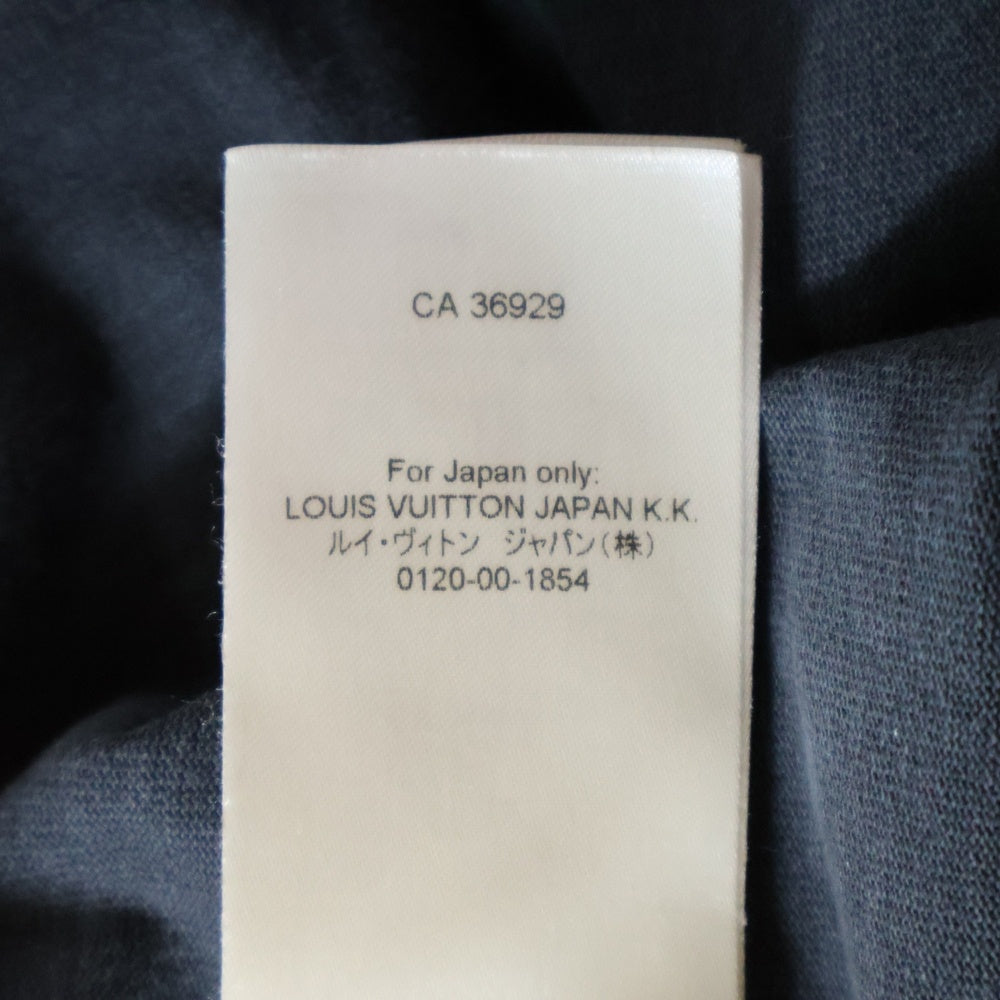 LOUIS VUITTON(ルイヴィトン) 22AW Inside Out Tee インサイドアウト クルーネック半袖Tシャツ カットソー チャコールグレー RM221Q JYN HIY47W