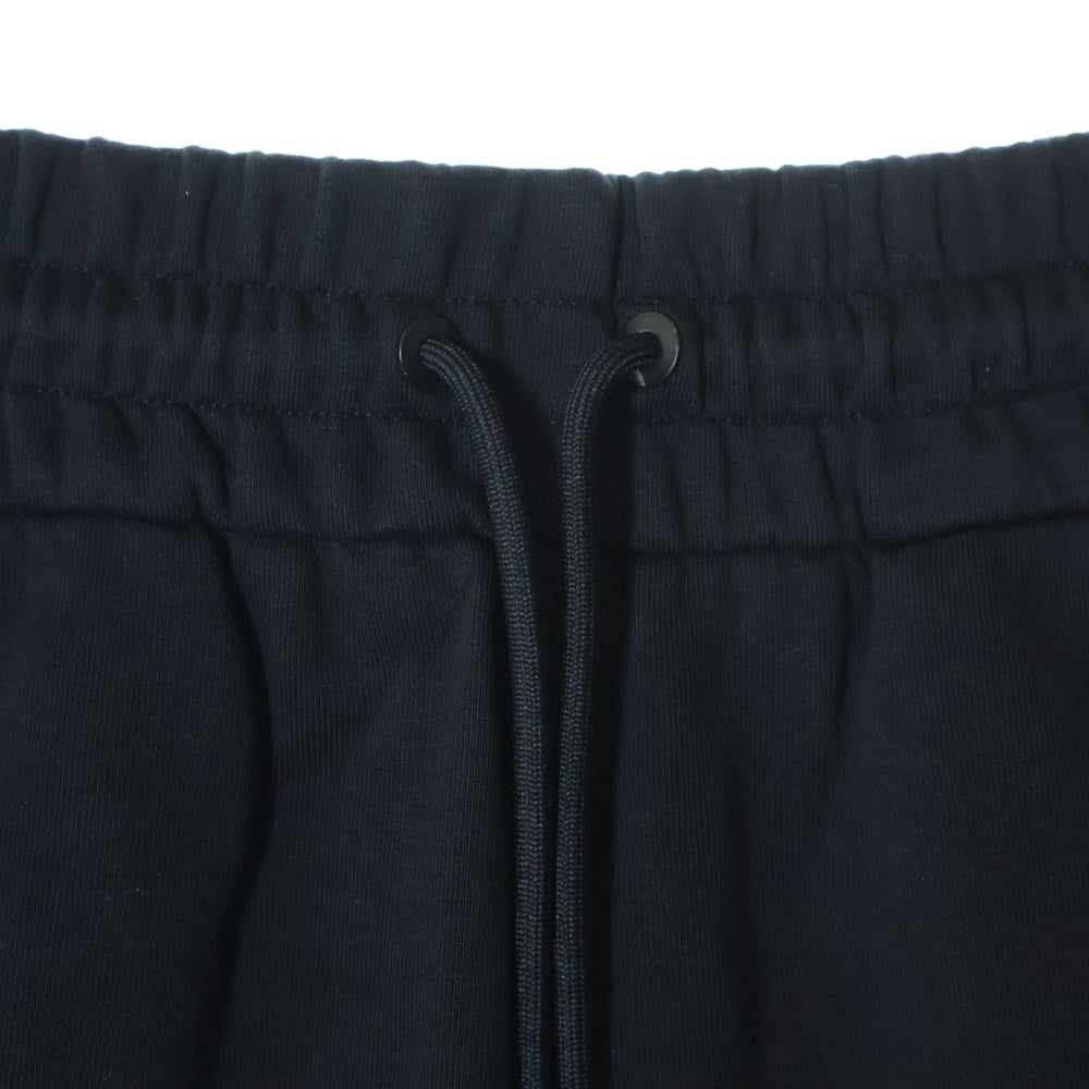 FENDI(フェンディ) ズッカ柄 切り替え スウェット ショーツショート ハーフパンツ ブラック/イエロー FAB656 AN67