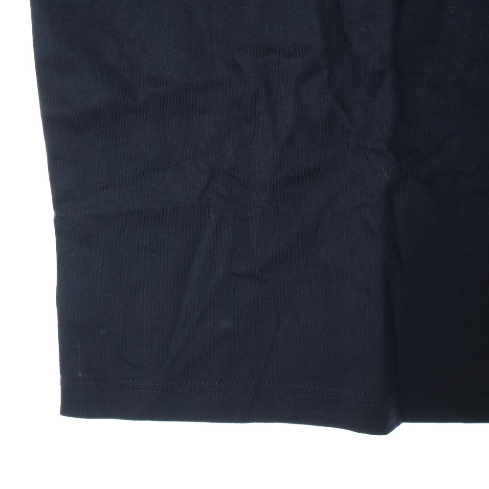 HERMES(エルメス) 24SS エトリエ アン フラグモン クルーネック半袖Tシャツ カットソー ネイビー