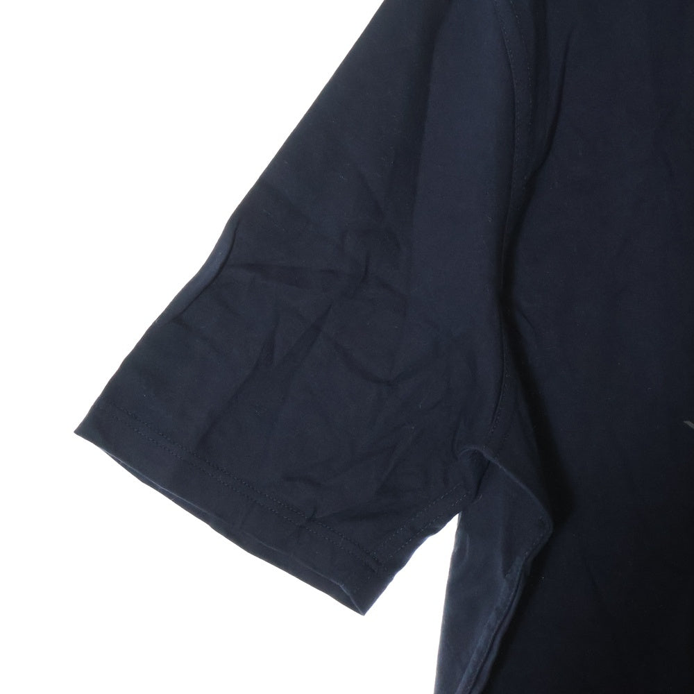 HERMES(エルメス) 24SS エトリエ アン フラグモン クルーネック半袖Tシャツ カットソー ネイビー