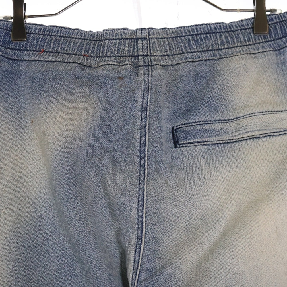 DIESEL(ディーゼル) Tapered D-Lab Track Denim テーパード デニム スウェットパンツ インディゴ A03932