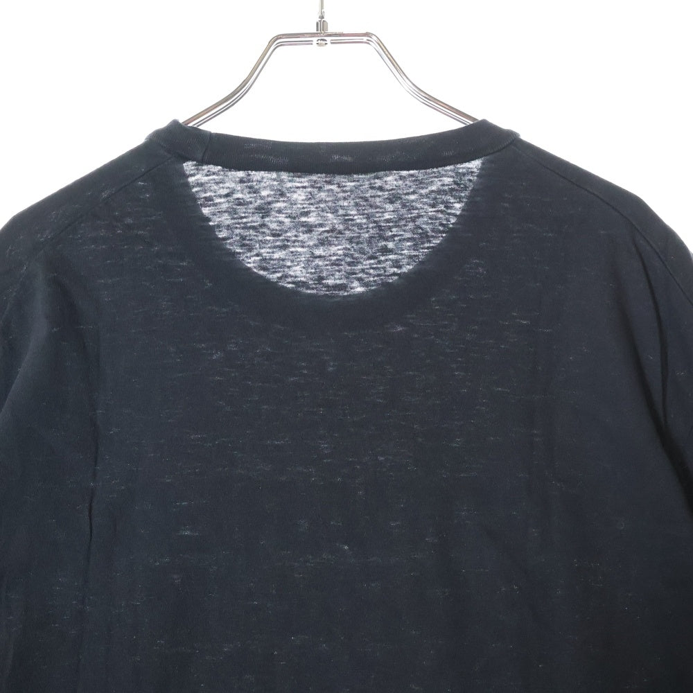 DSQUARED2(ディースクエアード) 19AW フロントロゴプリント クルーネック半袖Tシャツ カットソー ブラック S74GD0592 S22507