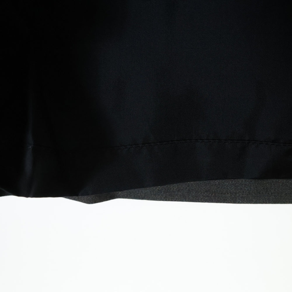 COMME des GARCONS(コムデギャルソン) 90s スタンドカラー ショルダーボタン ベル ワンピース ドレス グレー KX-41505S AD1993