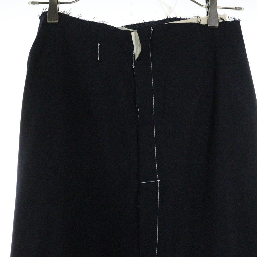 COMME des GARCONS(コムデギャルソン) 98SS サイドジップ カットオフ ロングスカート ネイビー レディース GS-10060S AD1997