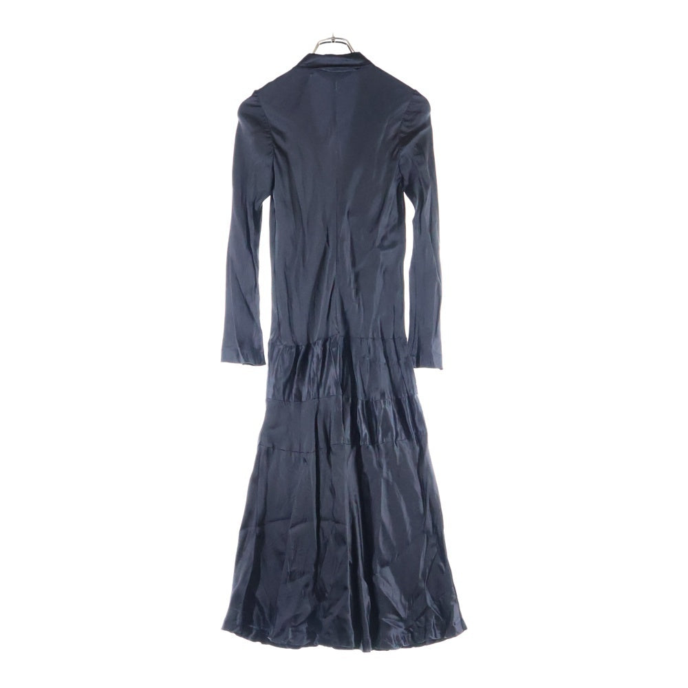 COMME des GARCONS(コムデギャルソン) 93AW ノッチドラペル キュプラ ロングコート レディース ネイビー GO-04051S AD1993