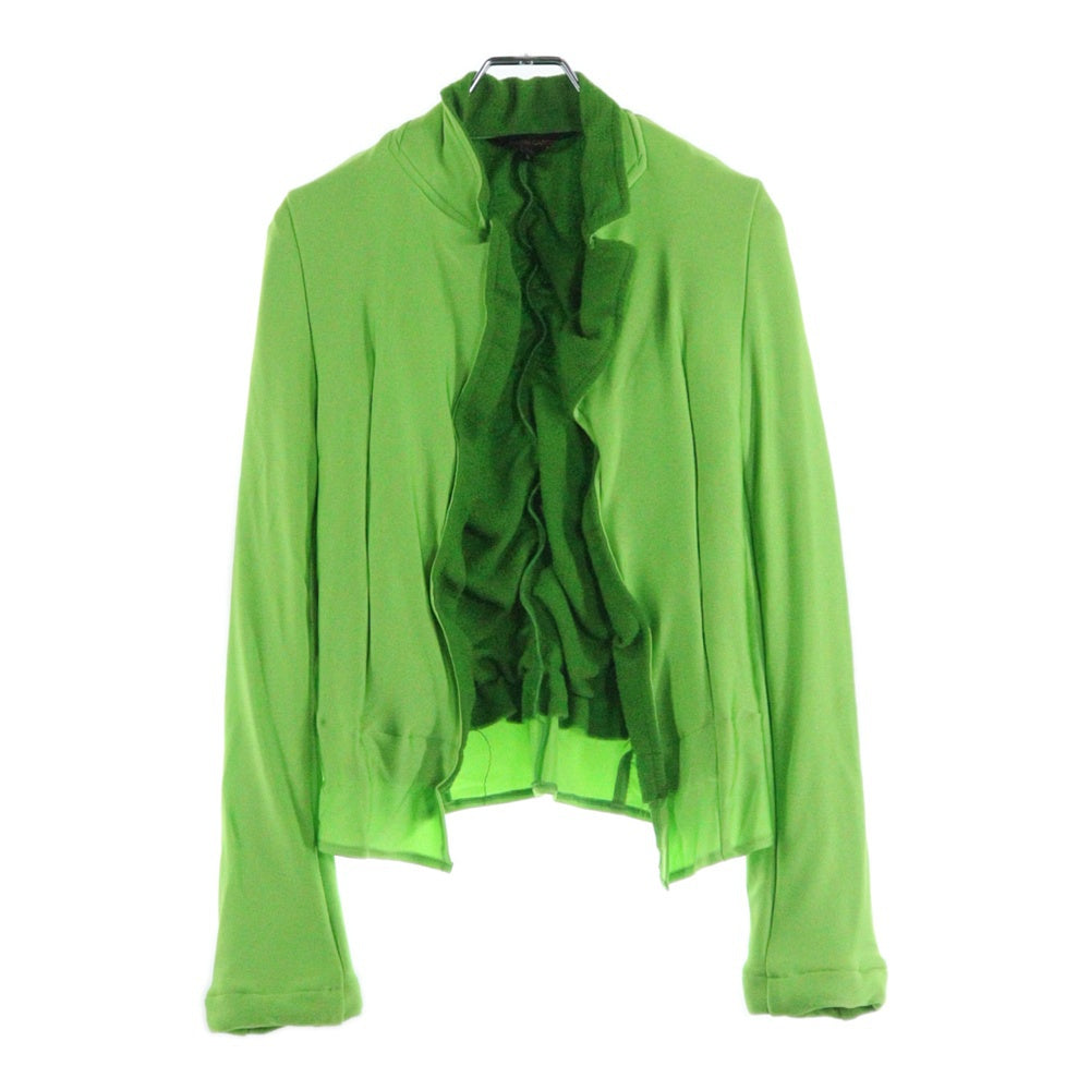 COMME des GARCONS(コムデギャルソン) 00SS パイル生地 ドッキング ジャケット レディース グリーン GJ-10021S AD1999