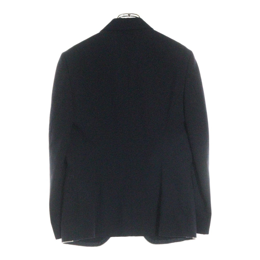 COMME des GARCONS(コムデギャルソン) 92SS フロントジップボタン 3B テーラードジャケット ネイビー GJ-11095S AD1991