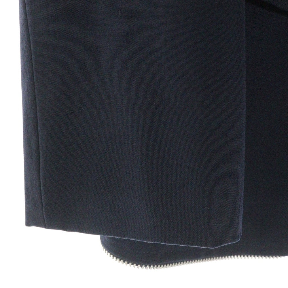 COMME des GARCONS(コムデギャルソン) 92SS フロントジップボタン 3B テーラードジャケット ネイビー GJ-11095S AD1991