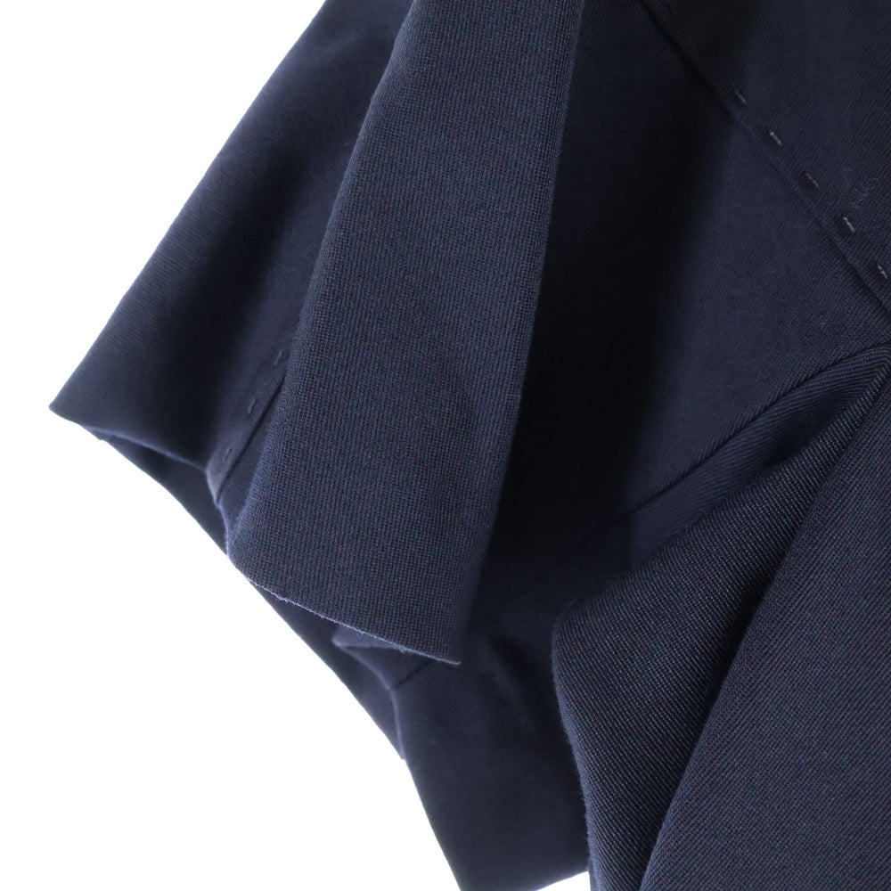 COMME des GARCONS(コムデギャルソン) 15AW ノーカラーワンピース ドレス ネイビー レディース GP-O035 AD2015
