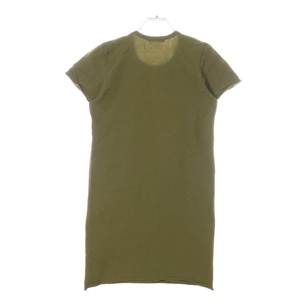 COMME des GARCONS(コムデギャルソン) 90SS クルーネック 半袖カットソー Tシャツ カーキ レディース GT-040100 AD1994
