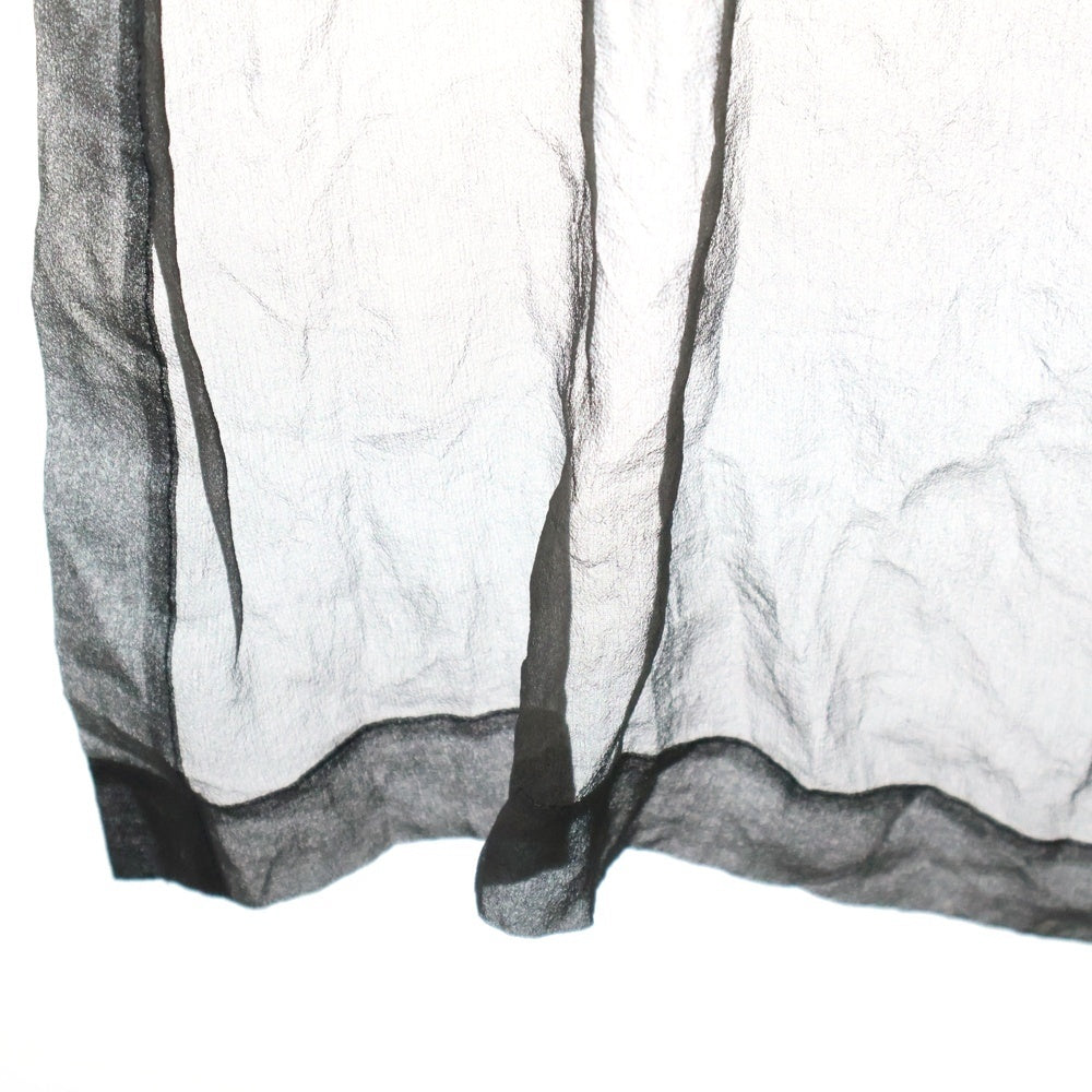 COMME des GARCONS(コムデギャルソン) 91SS シースルー バックホール ポンチョ ブラウン レディース GJ-110160 AD1990