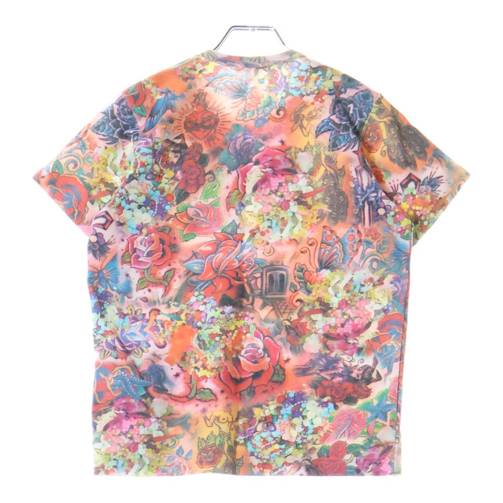 COMME des GARCONS(コムデギャルソン) 04SS 花柄プリント コットン半袖Tシャツ マルチ GM-T045 AD2003
