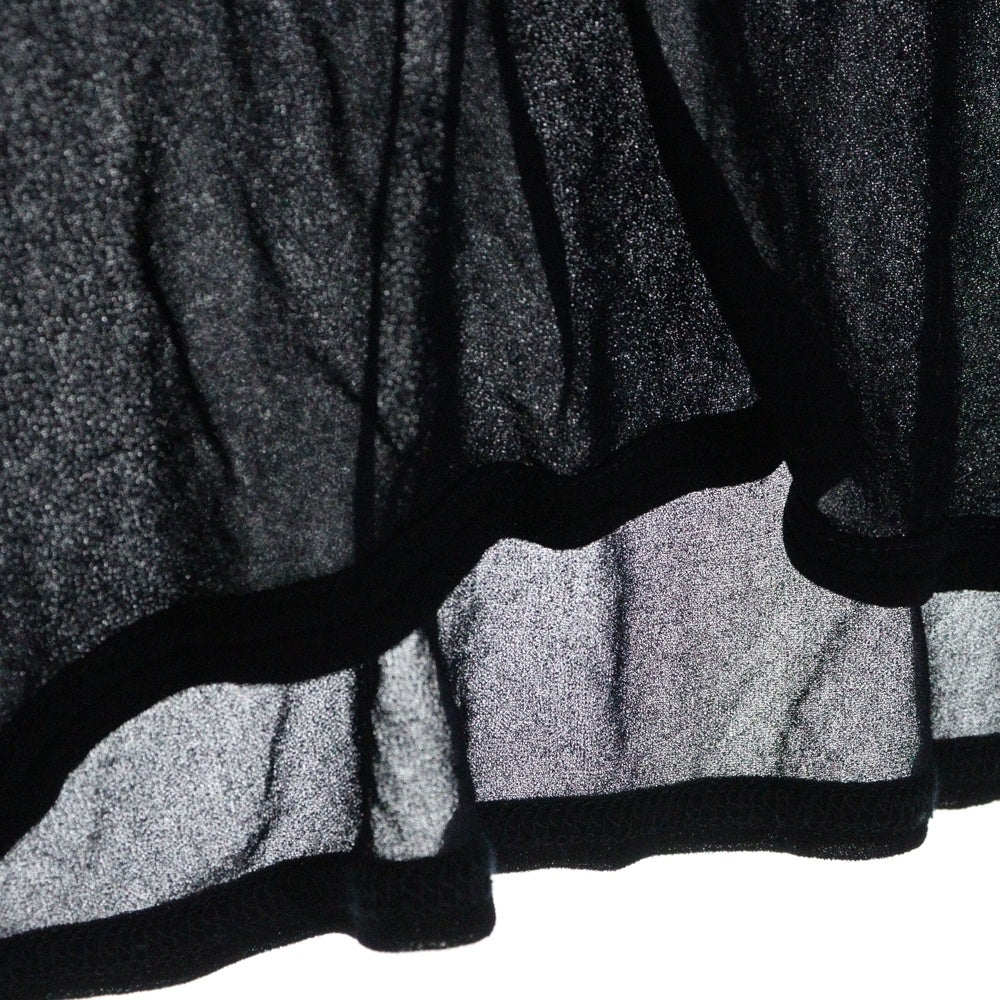 COMME des GARCONS(コムデギャルソン) 94AW シースルー ラウンドネック 半袖Tシャツ カットソー ブラック レディース GT-100440 AD1993